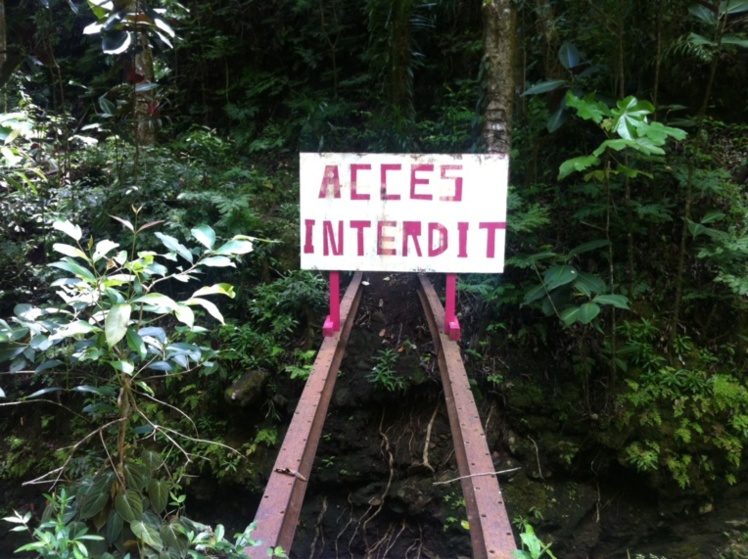 Intempéries: l'accès à la vallée de la Fautaua interdit
