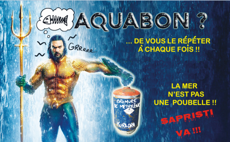 " Les bonbonnes de gaz à la dérive " vu par Munoz