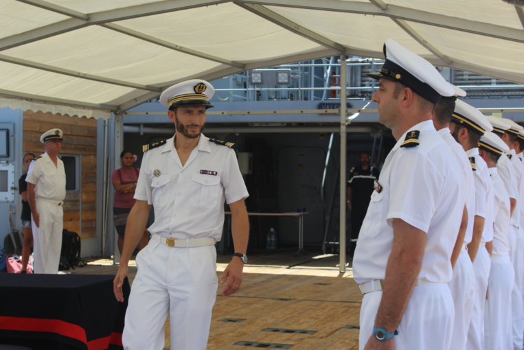 Le Bougainville, "théâtre d'une convention" avec le collège de Hitiaa Le Bougainville, "théâtre d'une convention" avec le collège de Hitiaa