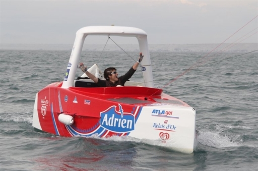 Anne Quéméré est arrivée