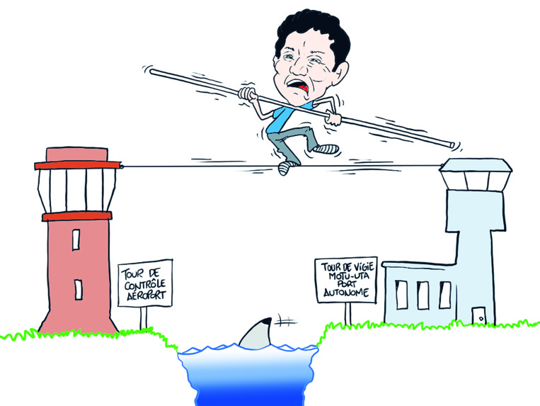 " Georges Puchon à la Direction de l'Aviation civile " par Munoz " Georges Puchon à la Direction de l'Aviation civile " par Munoz