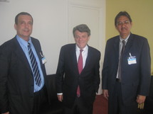 Philip Schyle multiplie les rencontres avec les Centristes à Paris