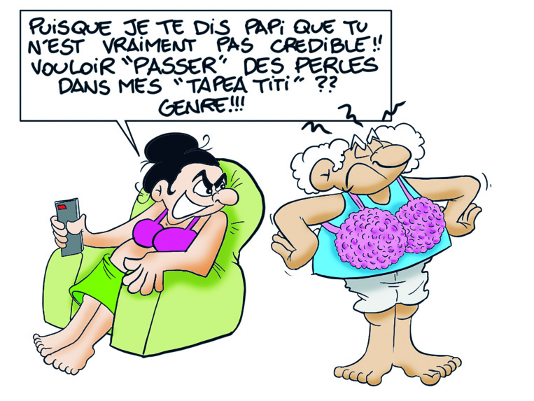 " Perles volées cachées dans des soutiens-gorge " par Munoz " Perles volées cachées dans des soutiens-gorge " par Munoz