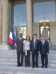 Gaston Tong Sang poursuit ses rencontres à Paris