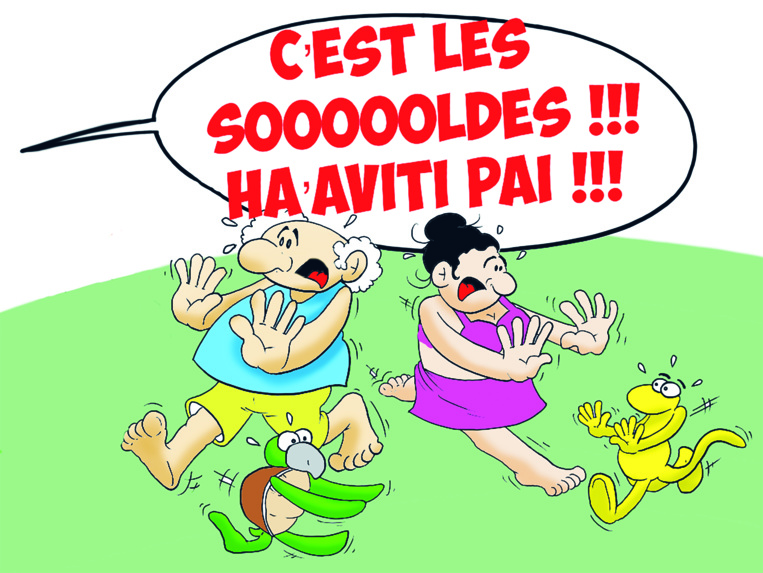 " Les soldes " vu par Munoz