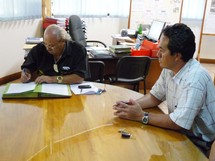 Eaux usées : une convention et des travaux pour Hotuarea 