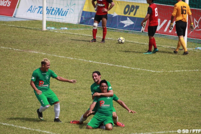 Football – Ligue 1 : Tiare Tahiti prend la tête du championnat
