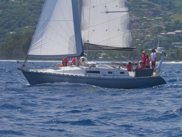« Taotoo by Lariflete », équipage féminin qui participait pour la première fois « Taotoo by Lariflete », équipage féminin qui participait pour la première fois