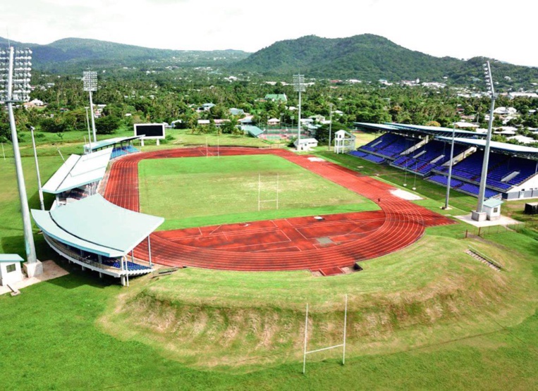 Le compexe sportif d'Apia, la capitale