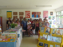 Une bibliothèque "api" pour l'école Amatahiapo à Mahina