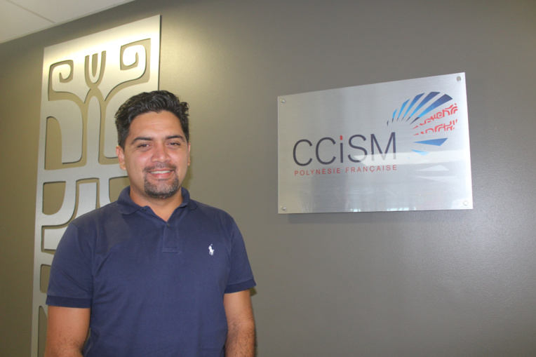 Mike Ah Tchoy est le directeur du Pôle Entreprises de la CCISM.