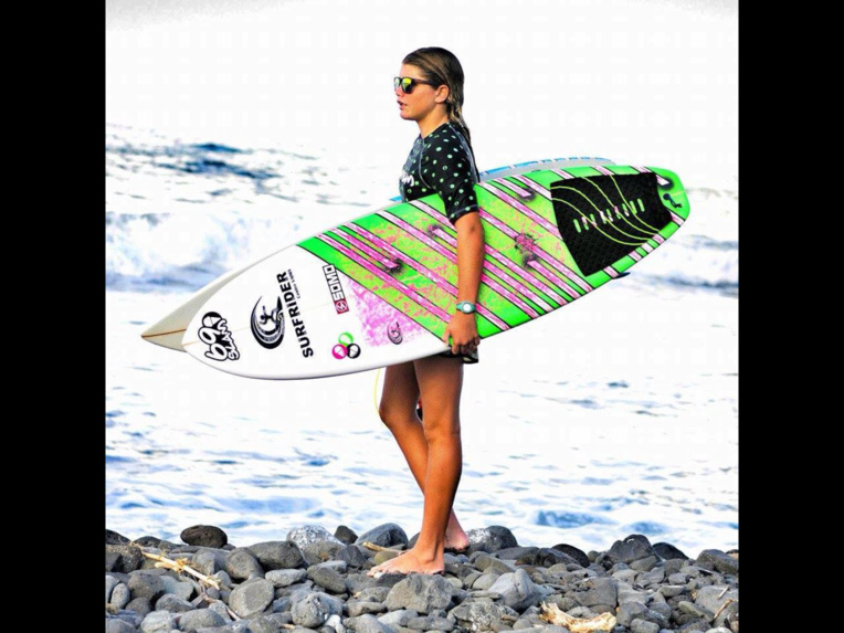 "J'ai choisi le surf parce que j'aime l'océan..."