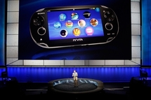 Sony présente sa nouvelle console portable, la "Vita", disponible fin 2011