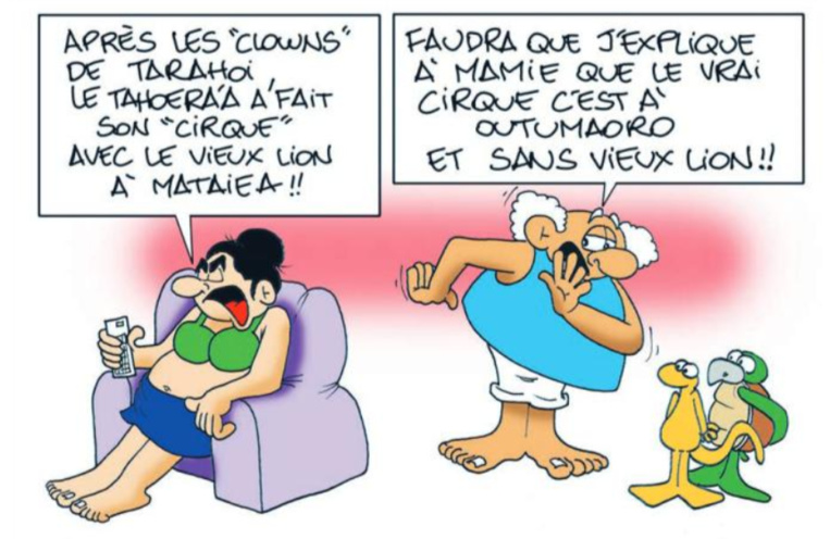 " Le cirque est de retour " vu par Munoz