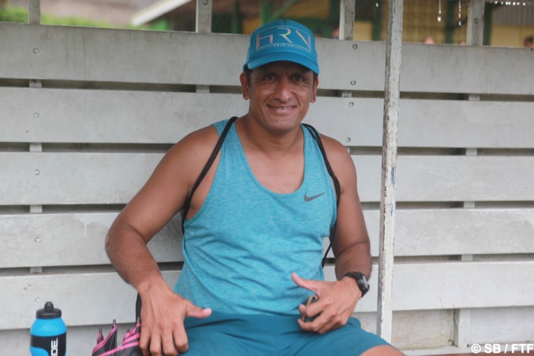 Xavier Samin, coach de Te ui Tefana Xavier Samin, coach de Te ui Tefana