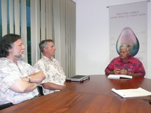 Ecosoul et Green Tahiti rencontrent Temauri Foster