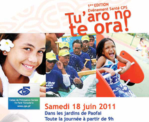 Samedi 18 juin : grande journée sportive et récréative "Tu’aro no te ora"