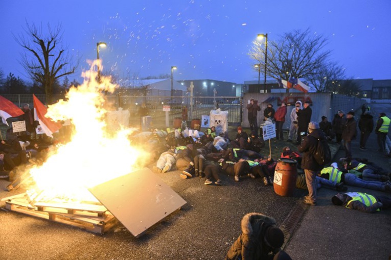 Le site de Stocamine bloqué par des opposants à l'enfouissement des déchets toxiques