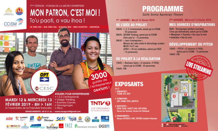 " Mon Patron, c’est moi ! ", un forum pour passer du "rêve" à la réalité ! " Mon Patron, c’est moi ! ", un forum pour passer du "rêve" à la réalité !