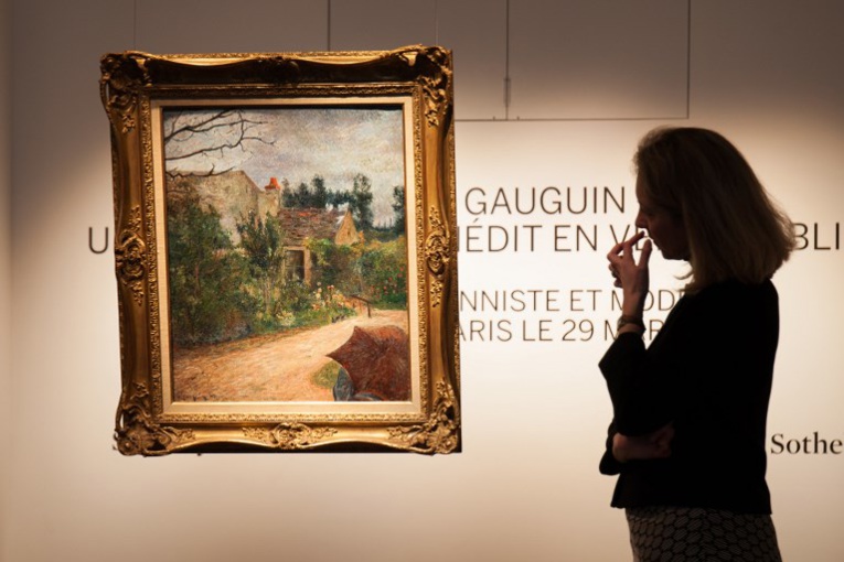 Un Gauguin méconnu mis aux enchères à Paris Un Gauguin méconnu mis aux enchères à Paris