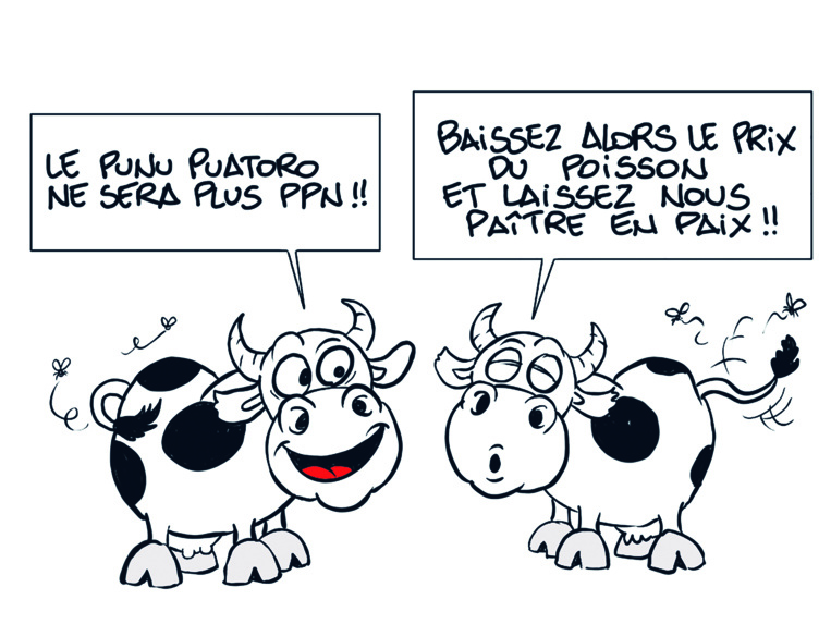 " Le punu pua'atoro retiré des PPN " vu par Munoz