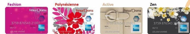 American Express-Fenua O'rama: une carte de paiement pour les vahine