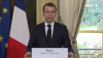 La France secouée par l'antisémitisme, Macron promet d'agir et de "punir" La France secouée par l'antisémitisme, Macron promet d'agir et de "punir"
