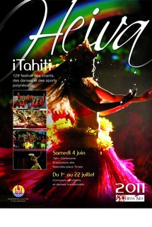 A suivre: le HEIVA I TAHITI 2011, événement culturel polynésien incontournable, sur Polynésie 1ère