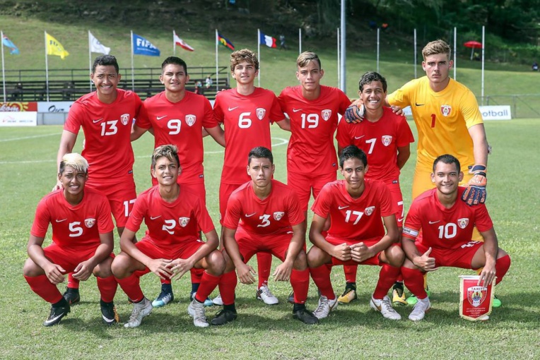 La sélection de Tahiti U 16 La sélection de Tahiti U 16