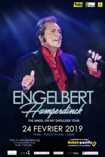 Engelbert Humperdinck pour la 1ère fois à Tahiti Engelbert Humperdinck pour la 1ère fois à Tahiti