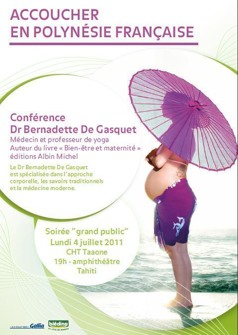 "Accoucher en Polynésie Française": conférence le 04 juillet