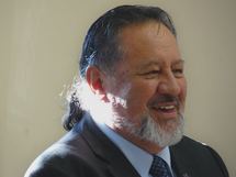 Pita Sharples, chef de file du Maori party et actuel ministre des affaires Maori