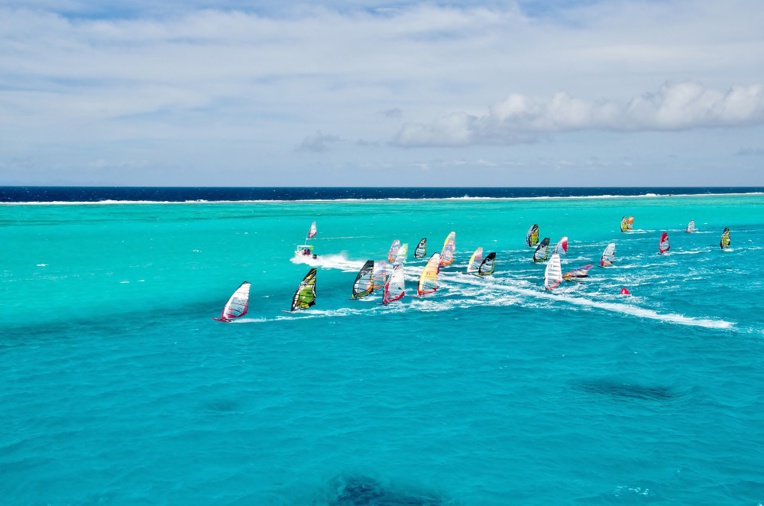 Windsurf - Trois tahitiens au Défi Wind du Japon