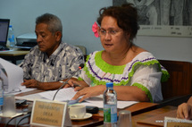 La présidente de la commission des finances, Françoise Tama