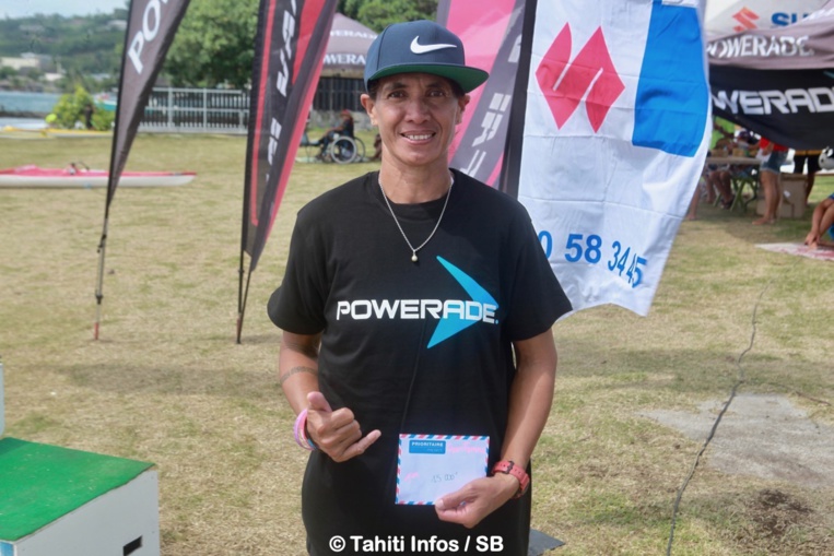 Marguerite Temaiana remporte la course des femmes Marguerite Temaiana remporte la course des femmes