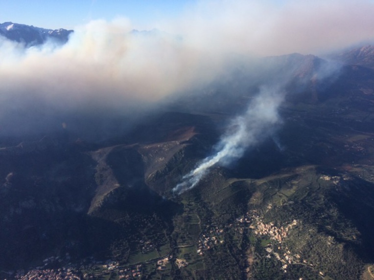 Haute-Corse : le feu de Calenzana ne progresse plus