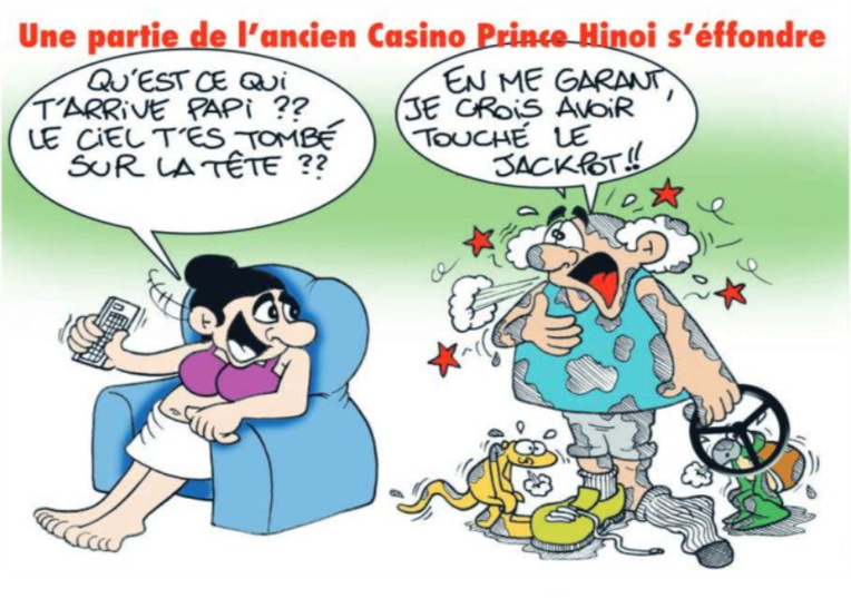 " L'ancien Hôtel Prince Hinoi " vu par Munoz " L'ancien Hôtel Prince Hinoi " vu par Munoz