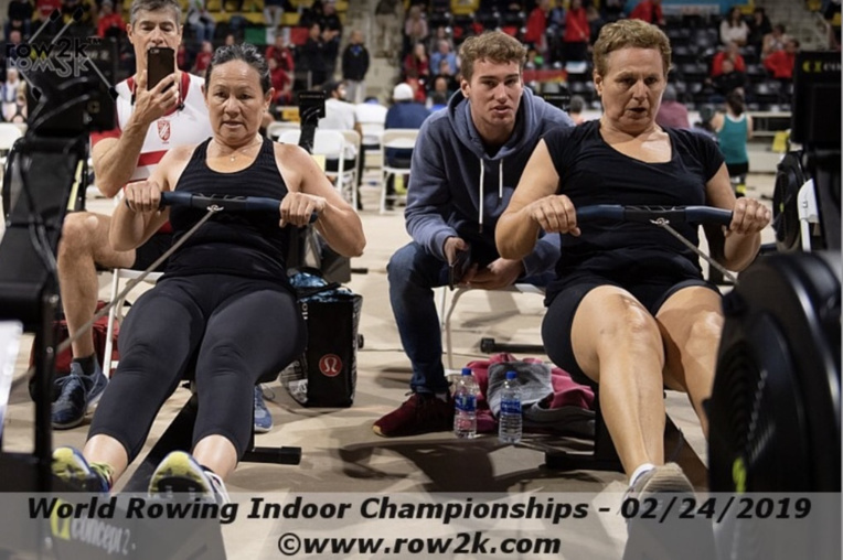 Odile Pison, vice-championne du monde sur 2000 mètres Odile Pison, vice-championne du monde sur 2000 mètres