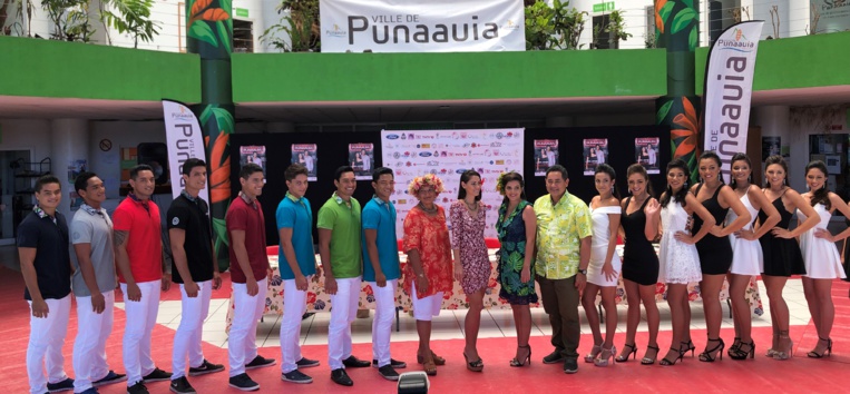 Les candidats de Miss et Mister Punaauia en stars de cinéma Les candidats de Miss et Mister Punaauia en stars de cinéma