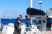 Fleur Australe: Philippe Poupon et Géraldine Danon ont repris le large