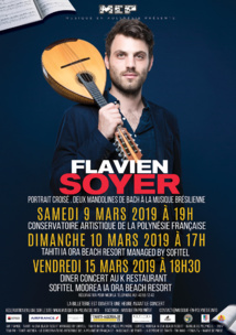 Flavien Soyer, mandoliniste, invité par Musique en Polynésie Flavien Soyer, mandoliniste, invité par Musique en Polynésie