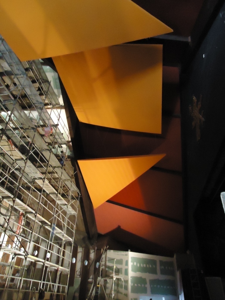 3 des 9 panneaux acoustiques