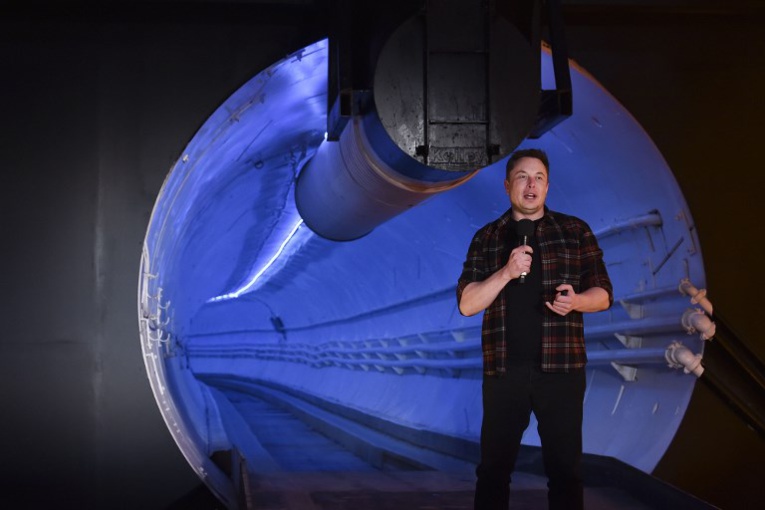 Le tunnel d'Elon Musk à Las Vegas "d'ici la fin de l'année" Le tunnel d'Elon Musk à Las Vegas "d'ici la fin de l'année"