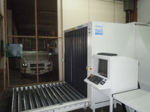 Nouveauté sur l’aéroport : un équipement radioscopique pour très grands volumes