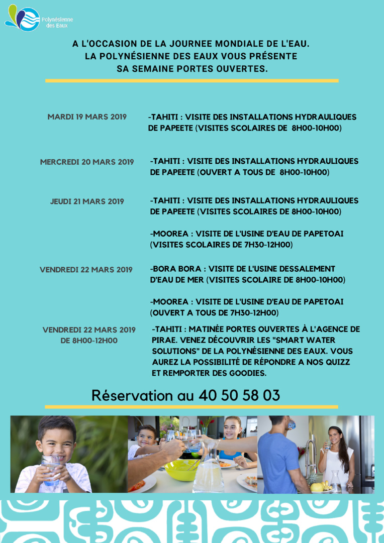 Le 22 mars, l'eau sera à l'honneur dans le monde Le 22 mars, l'eau sera à l'honneur dans le monde