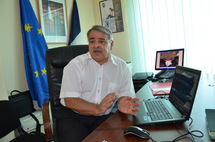 Le vice-recteur Jean-Claude Cirioni