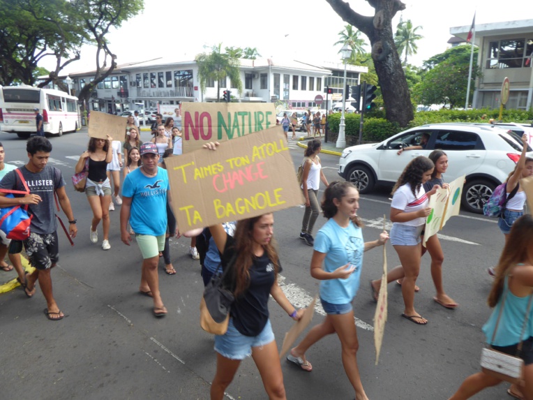Marche pour le climat : 200 jeunes mobilisés 