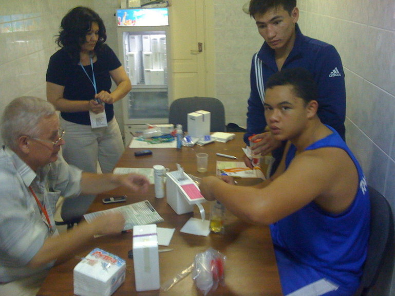 Contrôle anti-dopage pour le jeune Tarona Tiarii