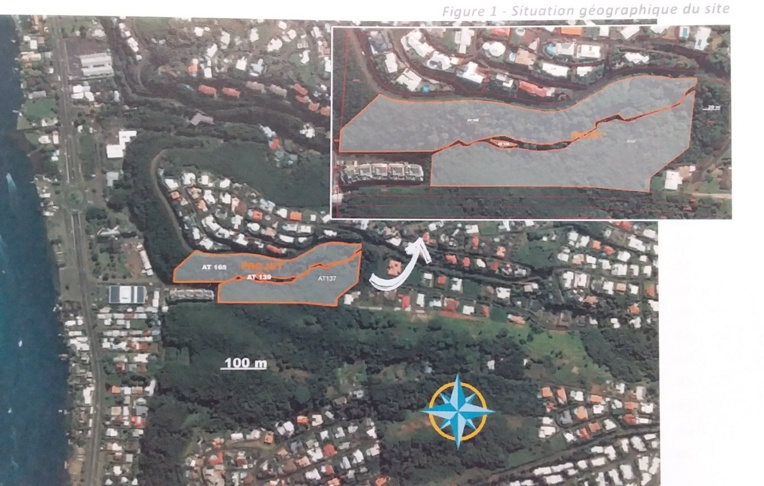 Le projet « Les jardins de Tetavake » sera construit près de la résidence Vai Hau, derrière la mairie de Punaauia. Le projet « Les jardins de Tetavake » sera construit près de la résidence Vai Hau, derrière la mairie de Punaauia.