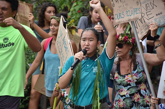 Nathalie Hoang, lycéenne au front pour le climat